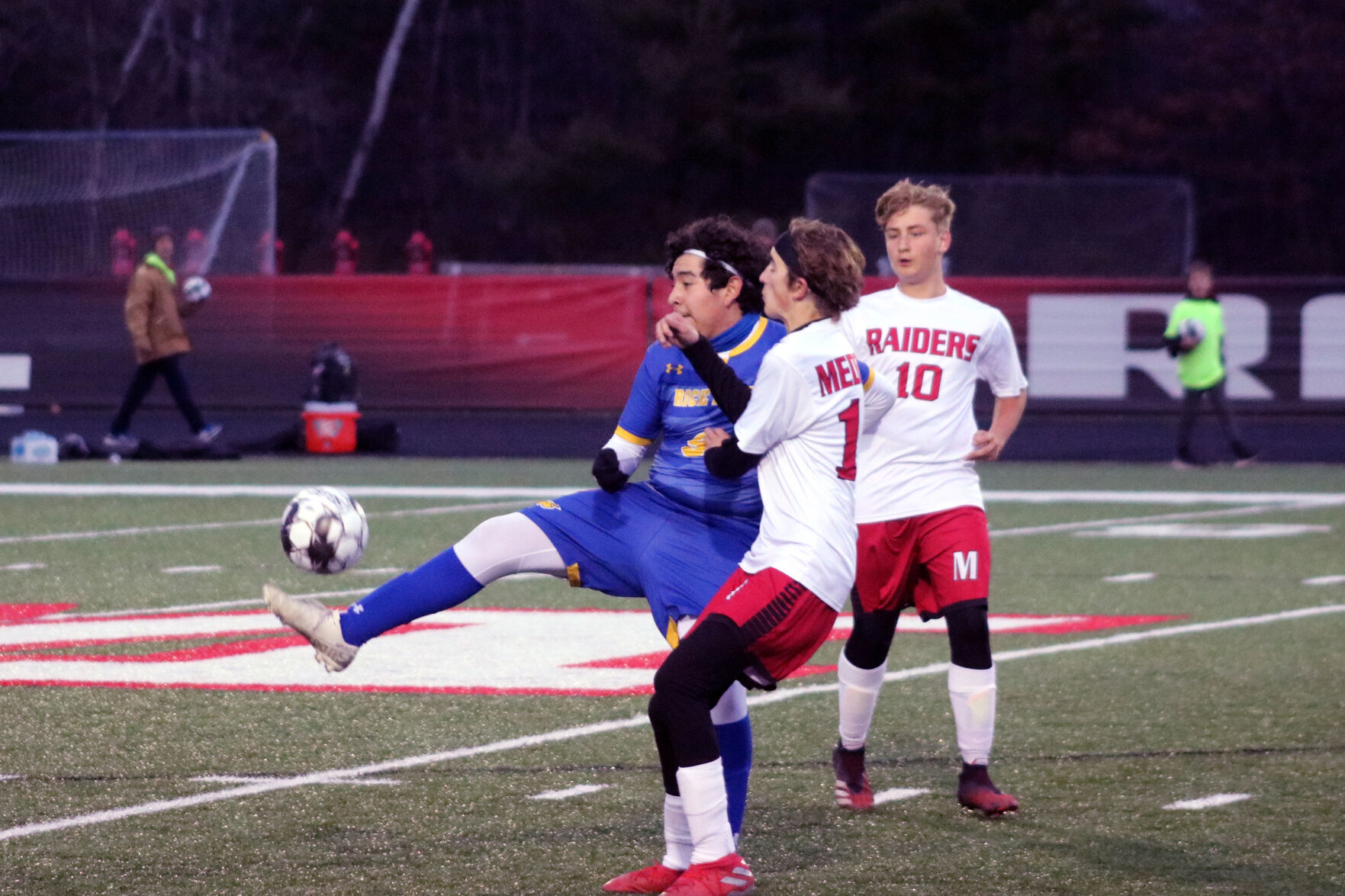 Rice Lake boys soccer Division 2 sectionals vs. Medford 10-31-20